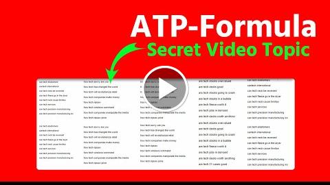 [SECRET] Unlimited Topics + ideas For Video - Video Marketing Suite Portal
