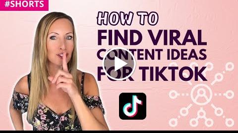 How to Find Viral Content Ideas for TikTok - Video Marketing Suite Portal
