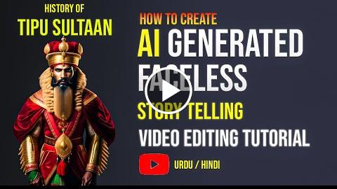 How to create Story telling video with AI story video kaise banaye ...