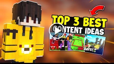 These Are The Best Content Ideas Of Minecraft PE To Grow Gaming Channel ...
