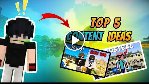 Viral Minecraft CONTENT IDEAS For All Small Creators - Video Marketing ...
