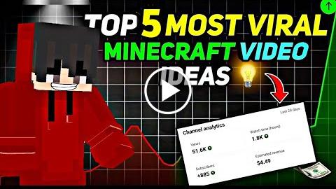 MINECRAFT CONTENT IDEAS visual data 4