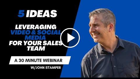 5 Ideas-How to Leverage Video & Social Media for Your Sales Team ...