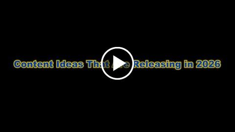 Content Ideas That Are Releasing in 2026 - Video Marketing Suite Portal